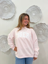 Load image into Gallery viewer, Pink Tigers Mock Neck Sweatshirt