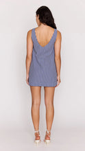 Load image into Gallery viewer, Mink Pink Delmar Stripe Shift Dress | Blue Stripe