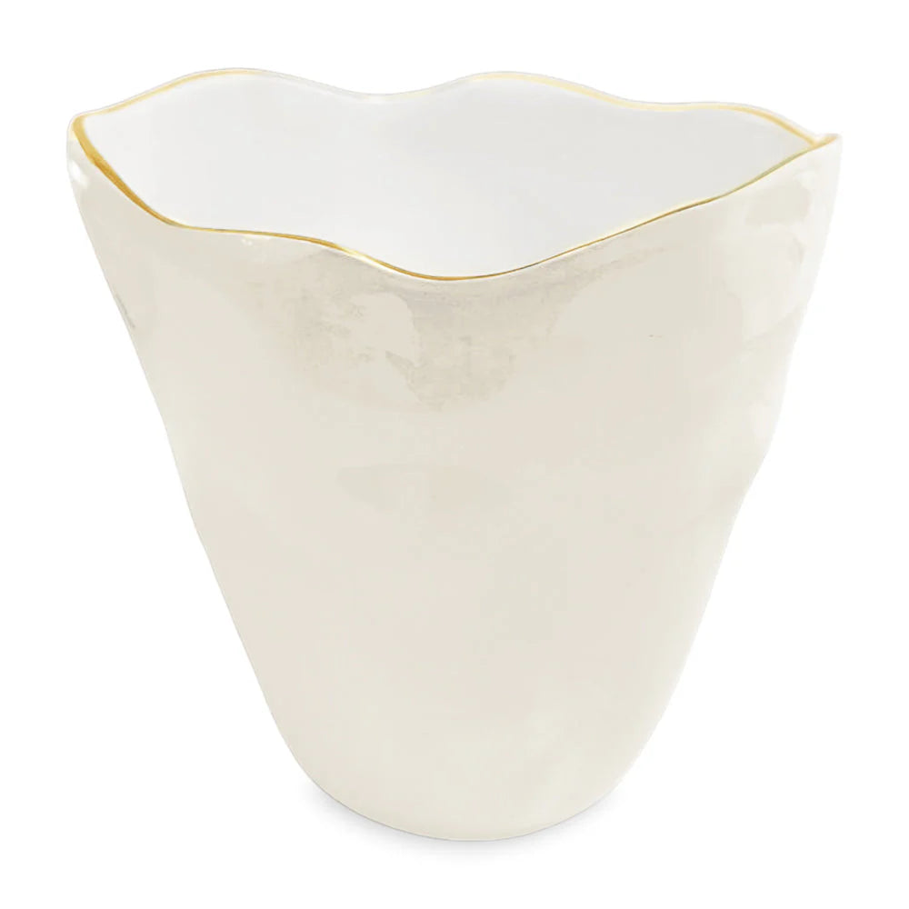 Beatriz Ball Encanto Soho Large Ice Bucket | Cream and White