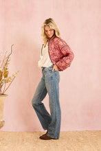 Load image into Gallery viewer, Brooks Avenue Eloise Reversible Quilted Jacket | Wildflower Pink