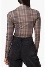 Load image into Gallery viewer, Habitual Plaid Turtleneck Top | Ombre Plaid