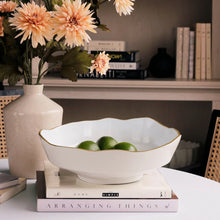 Load image into Gallery viewer, Beatriz Ball Encanto Dakota Medium Bowl | Cream and White