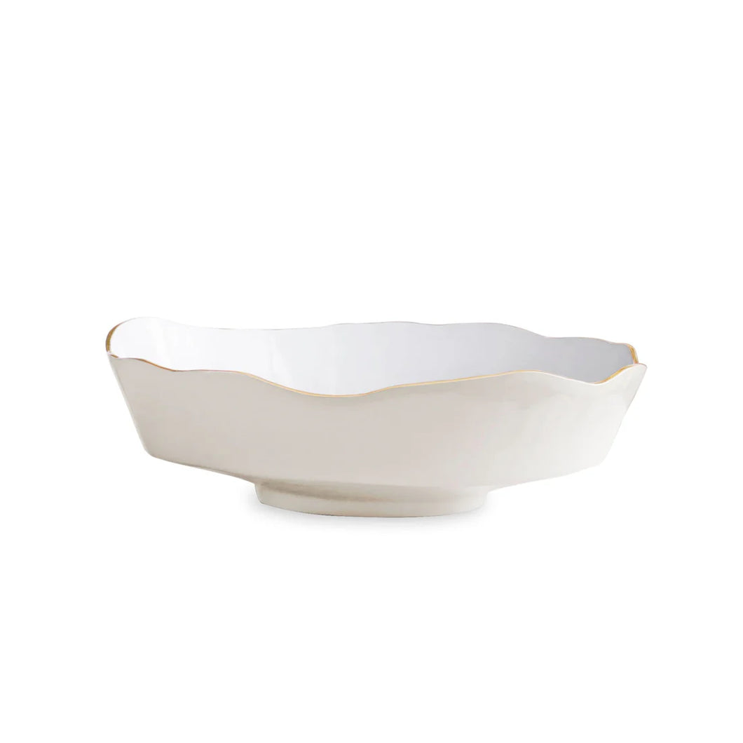 Beatriz Ball Encanto Dakota Large Bowl | Cream and White