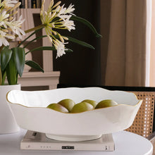 Load image into Gallery viewer, Beatriz Ball Encanto Dakota Large Bowl | Cream and White