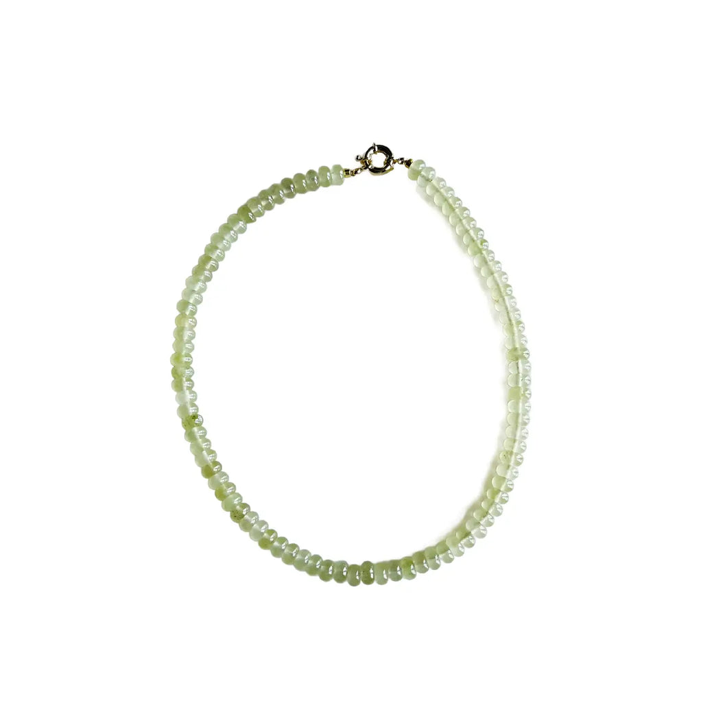 Sage Jade Candy Necklace