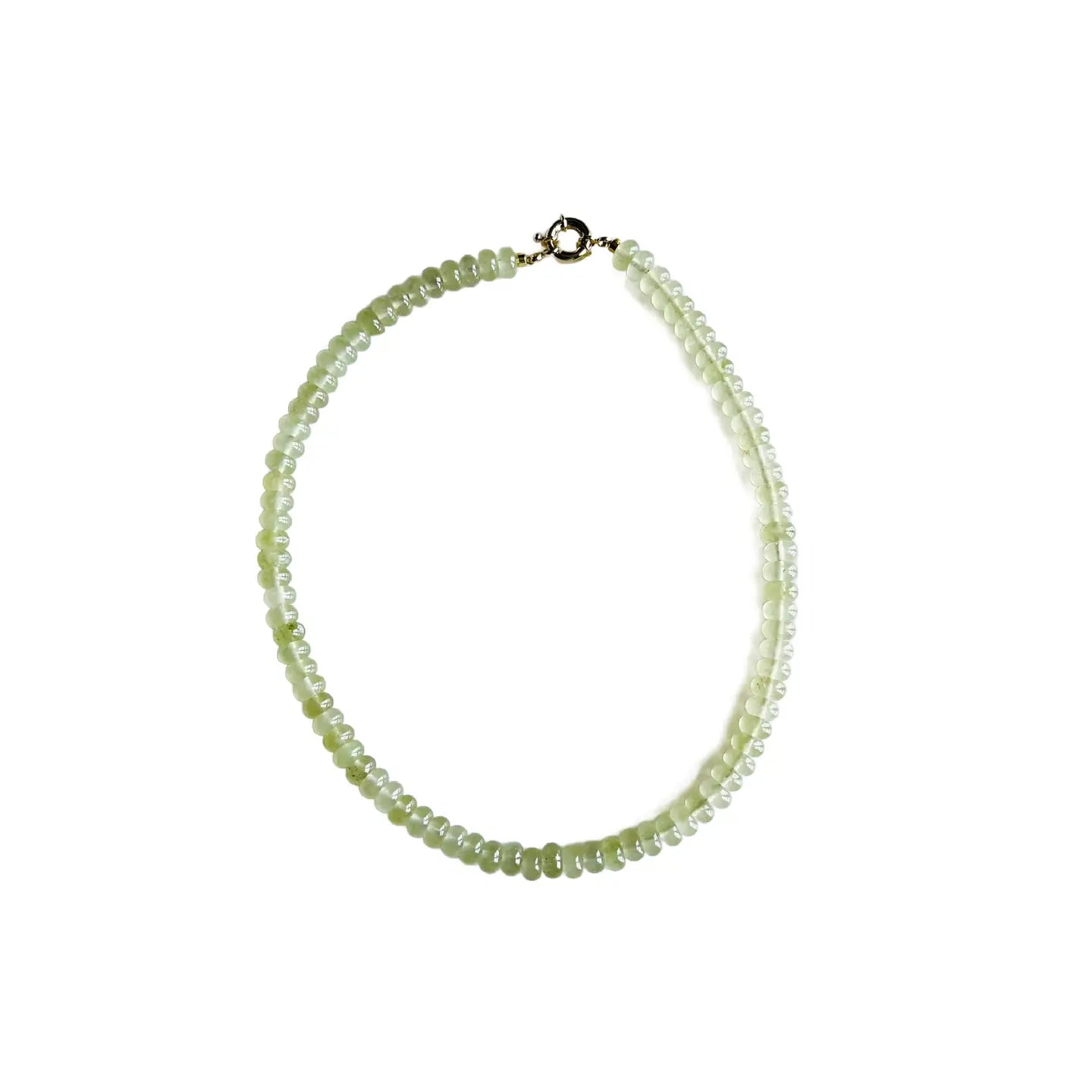 Sage Jade Candy Necklace