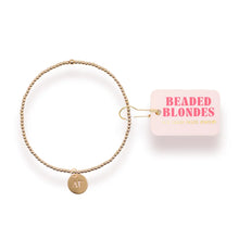 Load image into Gallery viewer, Beaded Blondes Sorority Charm Bracelet
