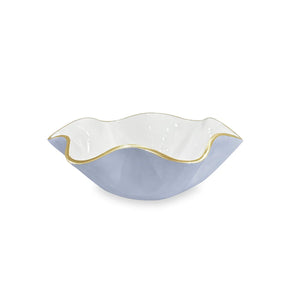 Beatriz Ball Encanto Carola Small Round Bowl | Periwinkle and White