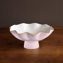 Load image into Gallery viewer, Beatriz Ball Encanto Carola Large Pedestal | Camellia and White