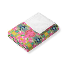 Load image into Gallery viewer, Laura Park Pink Paradise Fleece Blanket