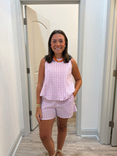Load image into Gallery viewer, Celeste Top | Violet Gingham