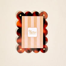 Load image into Gallery viewer, Mini Acrylic Picture Frame Magnet - Tortoise