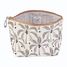 Load image into Gallery viewer, rockflowerpaper Palm Bunch Medium Canvas Pouch