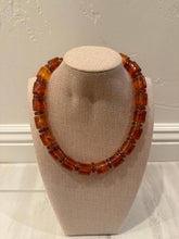 Load image into Gallery viewer, Tortoise Chunky Resin Necklace