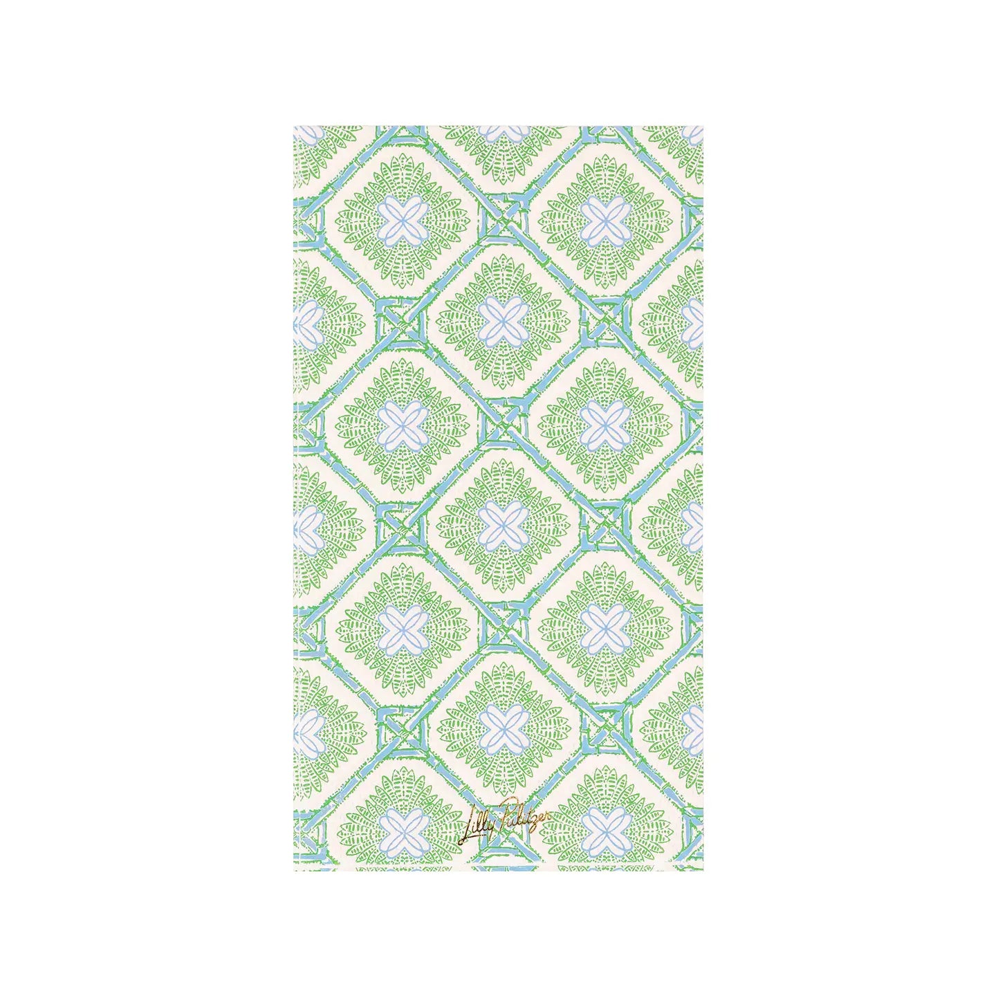 Lilly Pulitzer Paper Dinner Napkins | Bamboo Logo Trellis