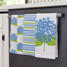 Load image into Gallery viewer, rockflowerpaper Hydrangea Cotton Kitchen Towel Set