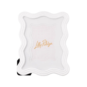 Lilly Pulitzer Wavy Picture Frame | Resort White
