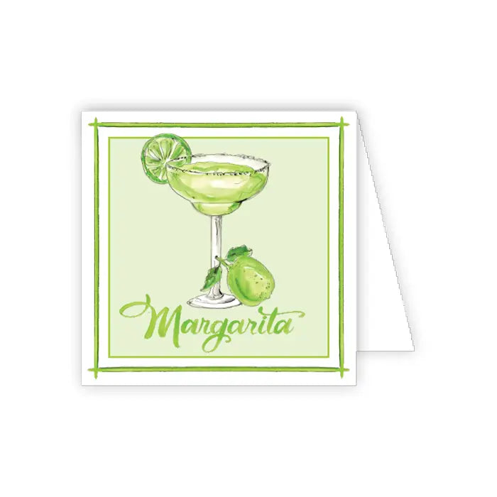 Handpainted Margarita Enclosure Card