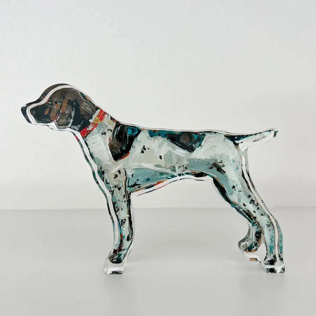 German Shorthaired Pointer Standing Acrylic Shelfie