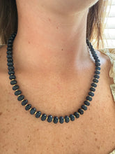 Load image into Gallery viewer, Smith &amp; Co Sea Glass Beaded Necklace | Navy