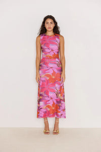 Mink Pink Sierra Mesh Midi Dress