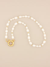 Load image into Gallery viewer, Multi Pearl Sailboat Necklace