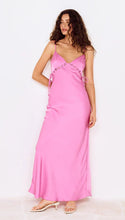 Load image into Gallery viewer, Mink Pink Chiara Lacing Detail Maxi Dres | Fuchsia