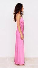Load image into Gallery viewer, Mink Pink Chiara Lacing Detail Maxi Dres | Fuchsia