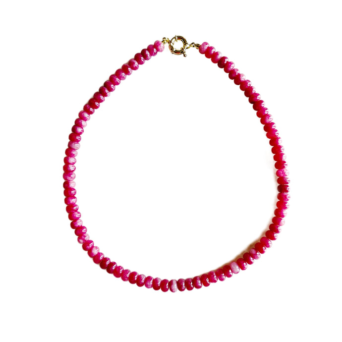 Bubblegum Pink Candy Necklace