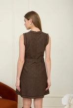 Load image into Gallery viewer, Zoe and Claire Dress | Brown