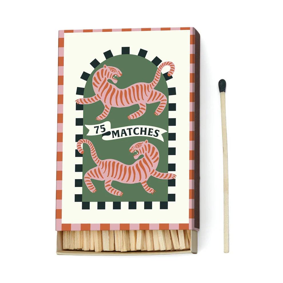 A Dopo Boxed Matches - Tiger Set of 75 Matches