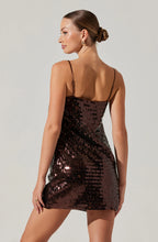 Load image into Gallery viewer, ASTR Porscha Sequin Mini Dress