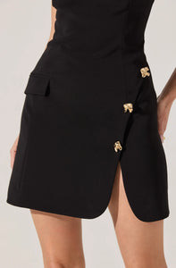 ASTR Nixie Tailored Split Skirt Dress