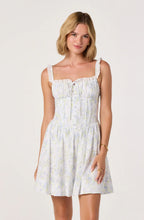 Load image into Gallery viewer, ASTR Charlotte Dress | Lilac White Floral