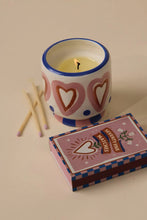 Load image into Gallery viewer, A Dopo Boxed Matches - Hearts Set of 75 Matches