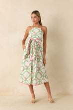 Load image into Gallery viewer, Prosperina Miriam Midi Dress | Social Ladder Print