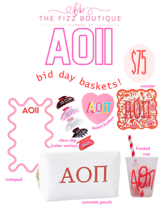 AOII Bid Day Basket
