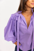 Load image into Gallery viewer, Karlie Macy Purple Top