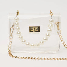 Load image into Gallery viewer, Audrey in Pearl Clear Crossbody