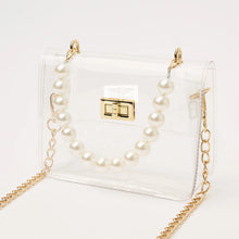 Load image into Gallery viewer, Audrey in Pearl Clear Crossbody
