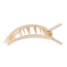 Load image into Gallery viewer, Teleties Almond Beige Large Flat Square Clip