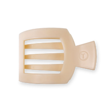 Load image into Gallery viewer, Teleties Almond Beige Medium Flat Square Clip