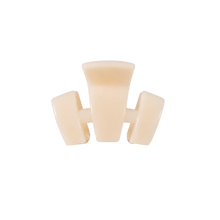 Load image into Gallery viewer, Teleties Classic Almond Beige Petite Claw Clip