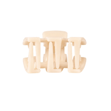 Load image into Gallery viewer, Teleties Classic Almond Beige Petite Claw Clip