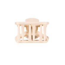 Load image into Gallery viewer, Teleties Open Almond Beige Petite Hair Clip