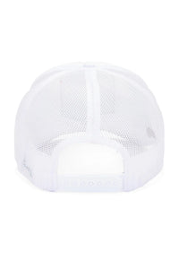 Friday Feelin' Friends in Low Places Trucker Hat in White