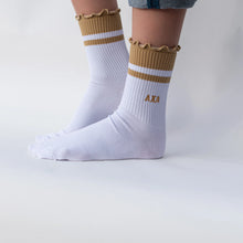 Load image into Gallery viewer, Sorority Lettuce Edge Socks