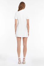 Load image into Gallery viewer, Short Sleeve Mesha Dress in Ivory by Amanda Uprichard