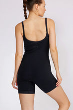 Load image into Gallery viewer, Cream Yoga Andrea Cami Bodysuit | Black