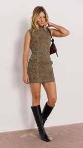 Mink Pink Anouk Mini Dress | Animal